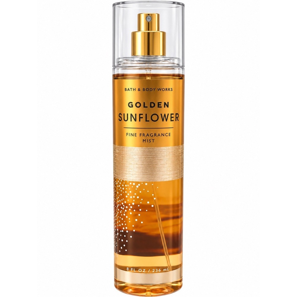 Bath And Body Works Golden Sunflower Fine Fragrance Mist 8 Oz Discontinued